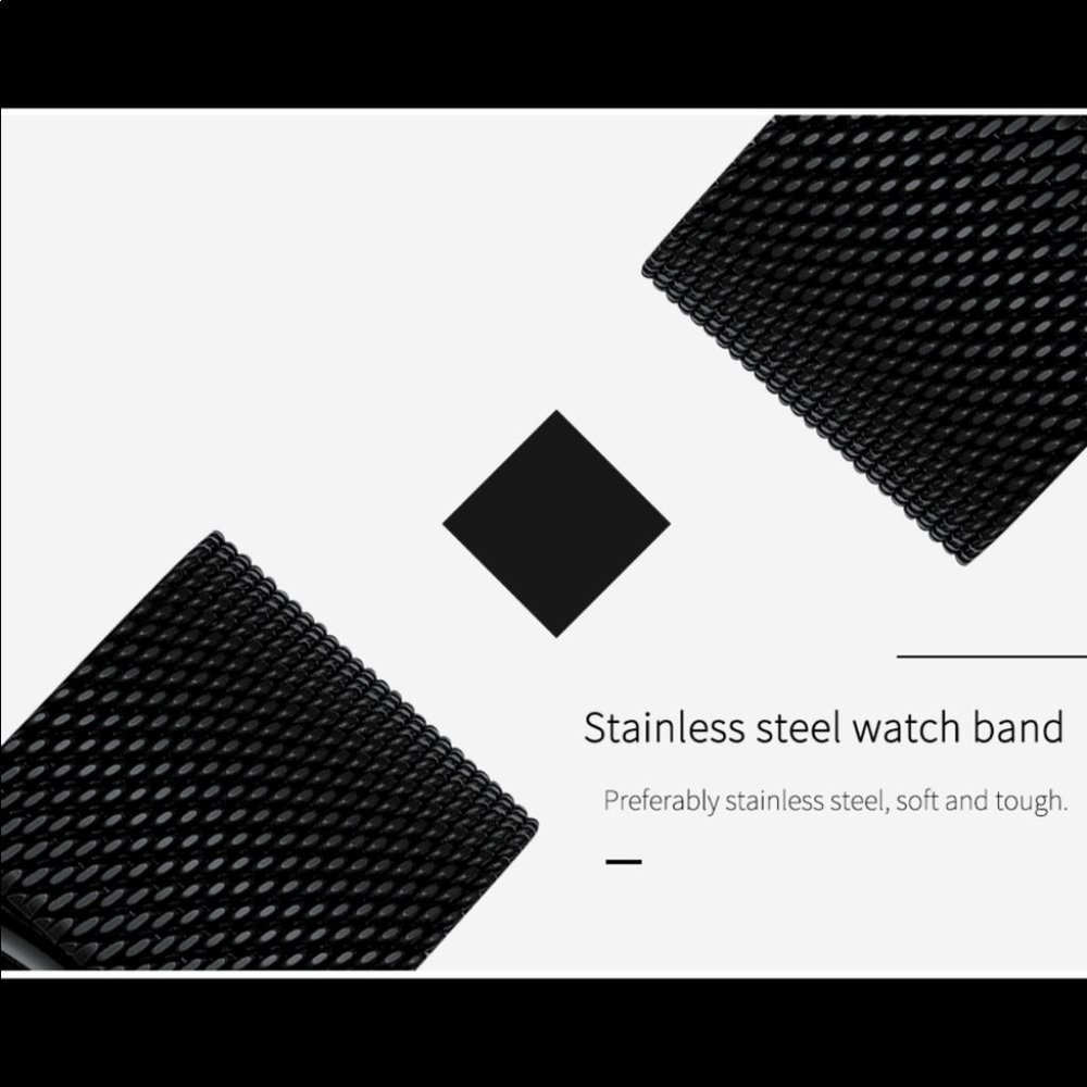 😎⌚️⏱slick Slim Mesh blue Steel Waterproof Sport Watch - Picture 4 of 8